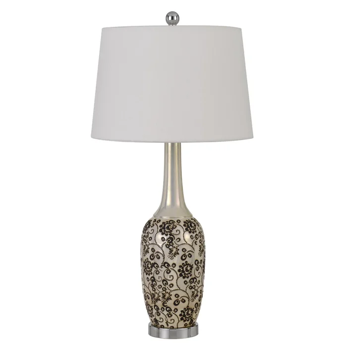 Paxton Ceramic Table Lamp – Set of 2 BO-2914TB-2 by Cal Lighting at Old Brick Furniture & Mattress Co.