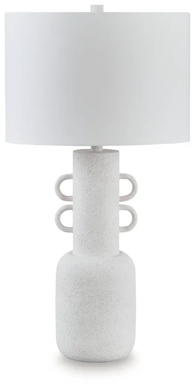 Perringhill – Metal Table Lamp – Distressed White