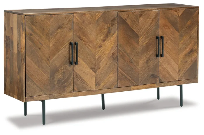 Prattville Accent Cabinet A4000308 by Signature Design by Ashley at Old Brick Furniture & Mattress Co.