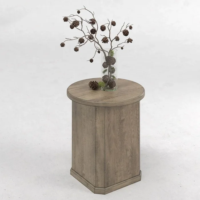 Proximity Place – Rectangular End Table – Light Brown