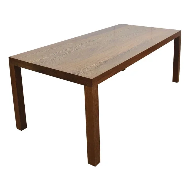 Rectangular Oak Dining Table, 1960s