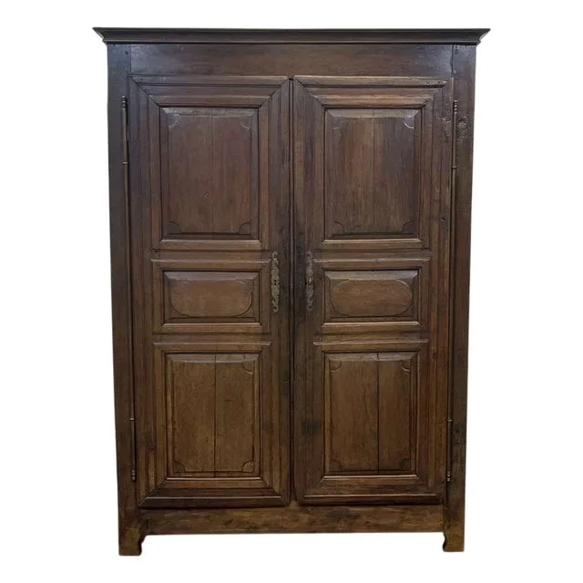 Rustic Oak Wardrobe, 19th Century