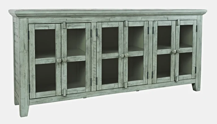 Rustic Shores 6 Door Low Cabinet 1615-7032 by Jofran at Old Brick Furniture & Mattress Co.