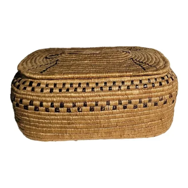 Selish, Iowa Frazer River Indian Basket