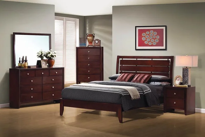 Serenity – California King Bed – Brown