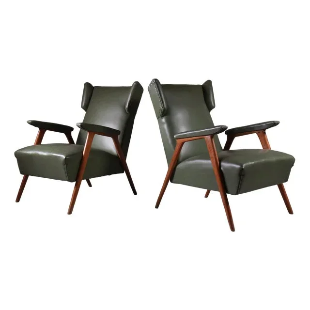 Set of Green Bergeres, 1950s