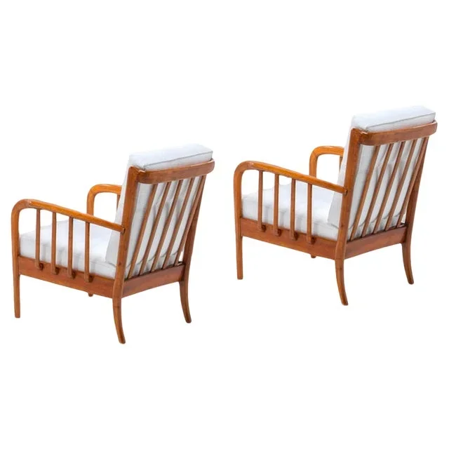 Set of Mid-Century Modern Chairs by Paolo Buffa, 1950s