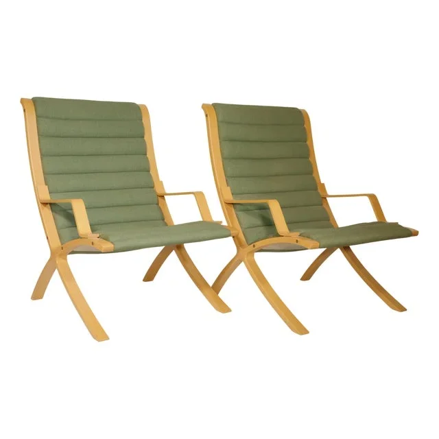 Set of X-Chairs by Fritz Hansen, 1980s
