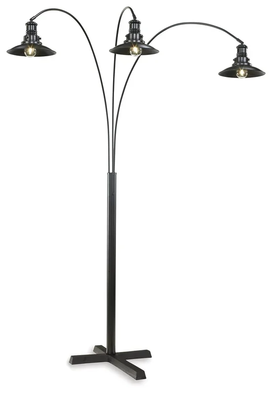 Sheriel – Metal Arc Lamp – Black