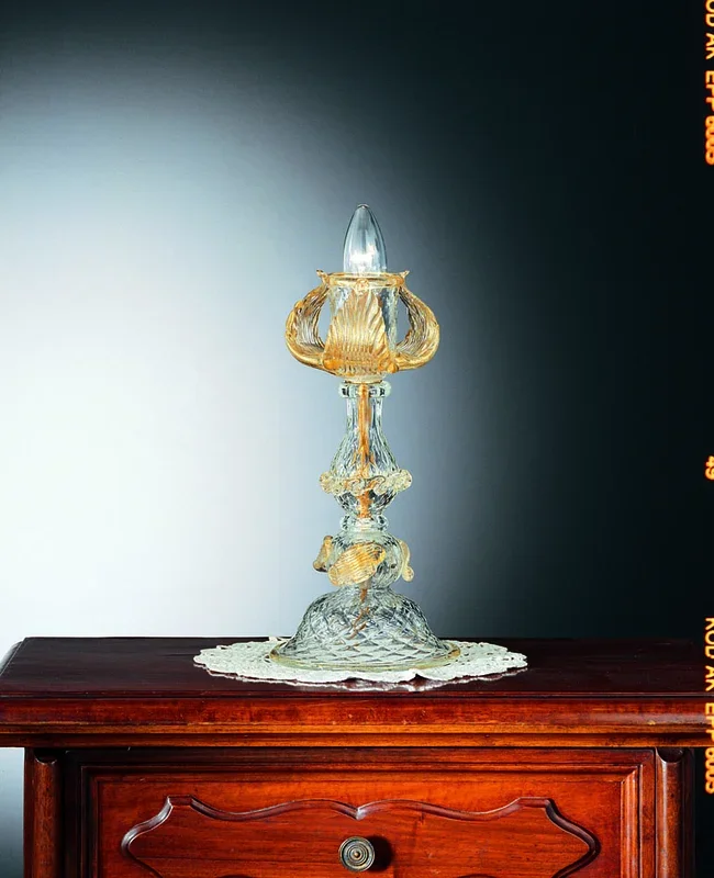 Sim – Lampada da Tavolo Vetro Soffiato