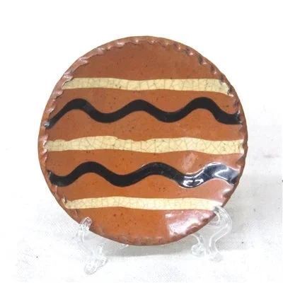 Small Redware Plate
