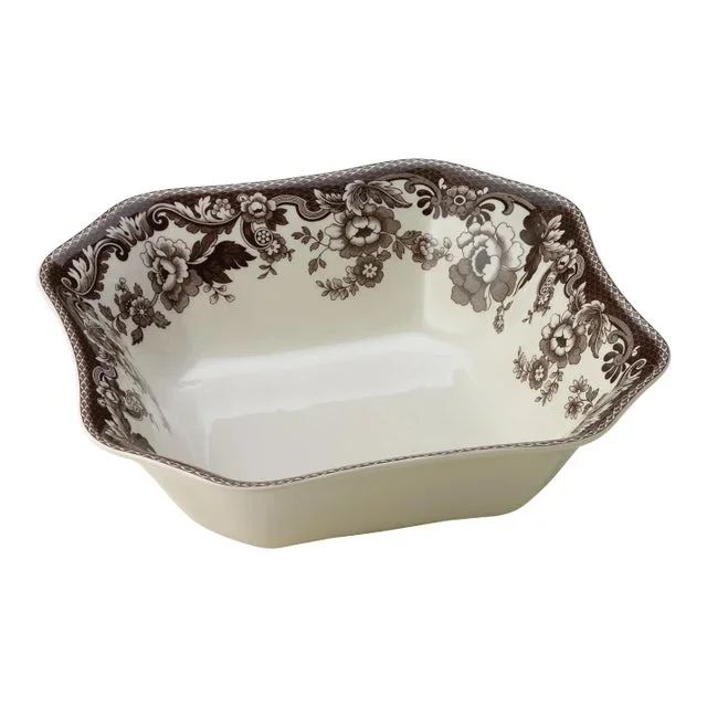 Spode Delamere Square Serving Bowl 9.5″
