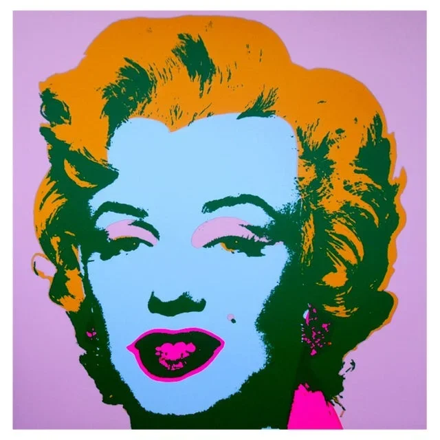 Sunday B. Morning after Andy Warhol, Marilyn 11.28, Silkscreen Print