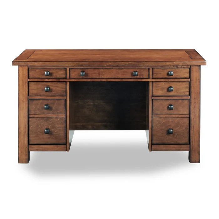 Tahoe Pedestal Desk 5412-18 by homestyles at Old Brick Furniture & Mattress Co.
