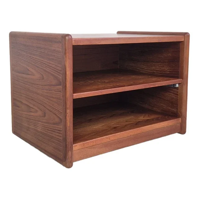 Teak Mobile Audio Cabinet from Vildbjerg Møbelfabrik, Denmark, 1960s