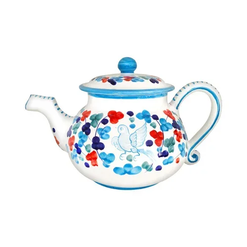 Teapot Arabesco Light blue