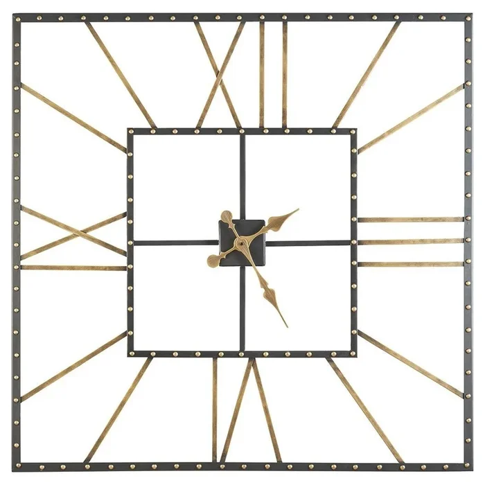 Thames – Black/gold Finish – Wall Clock