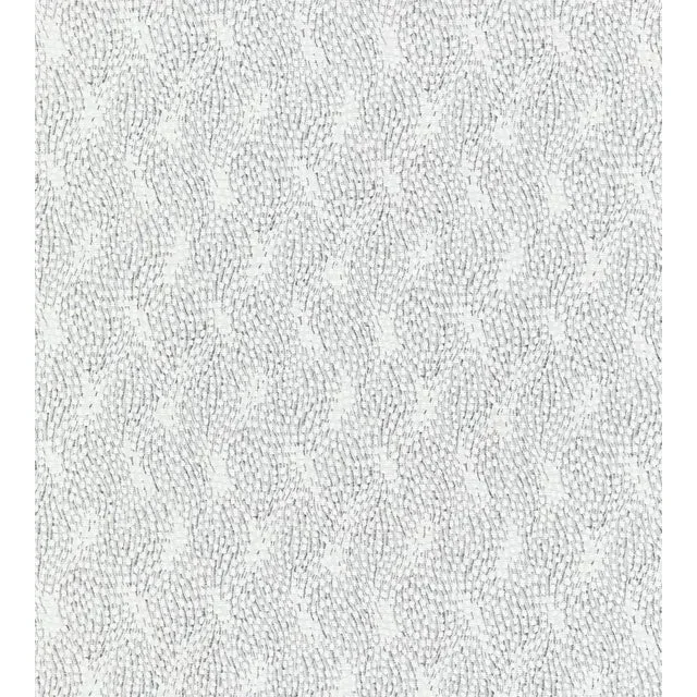 The House of Scalamandré Flurry Fabric, Snow