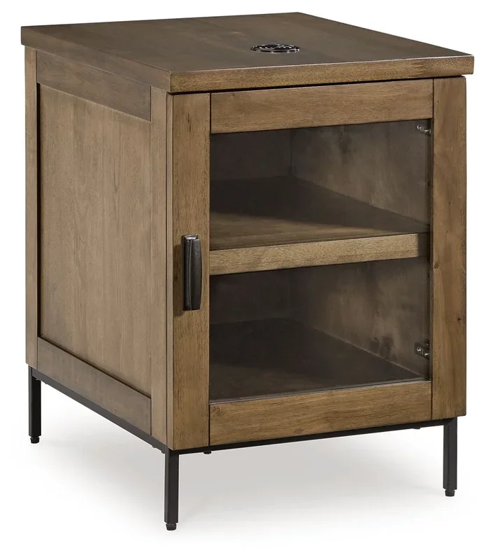 Torlanta – Chair Side End Table – Brown