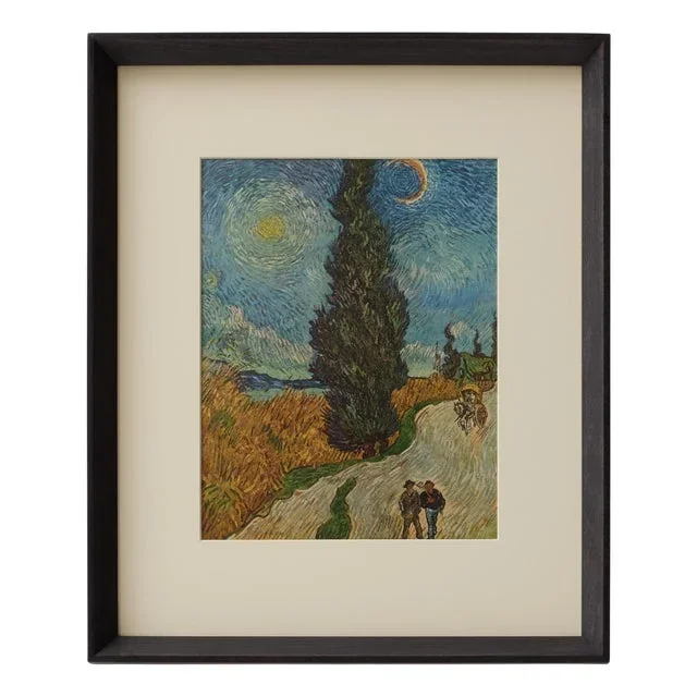 Vincent van Gogh, Editions du Chêne Composition, 1947, Color Cliché, Framed