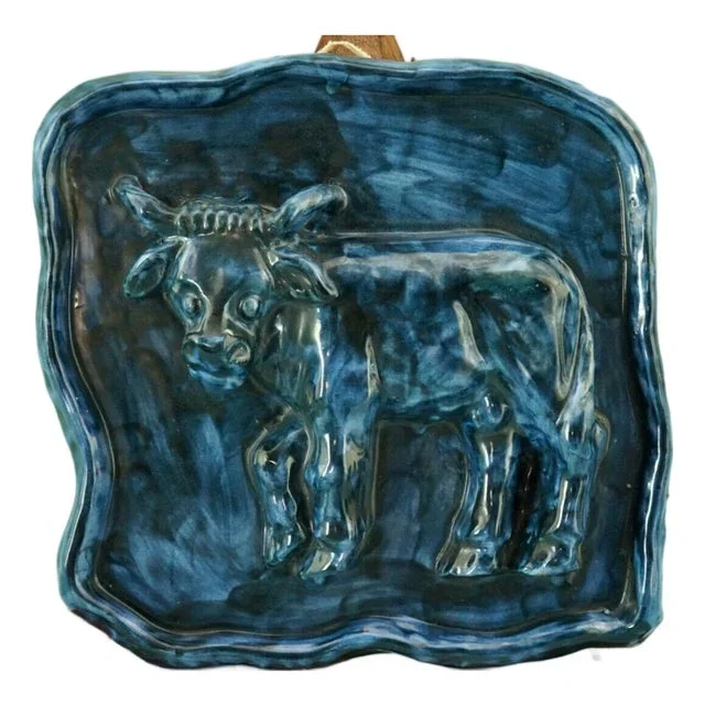 Vintage Ceramic Tile Plaque from Musa, 1930s