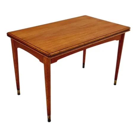 Vintage German Extendable Dining Table in Teak by Kitifa Möbel, 1950s