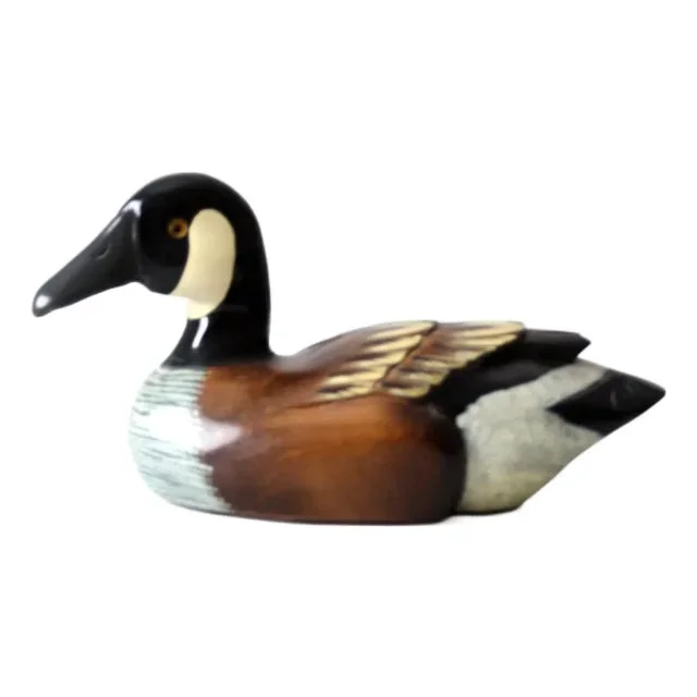 Vintage Hand Painted Duck Decoy
