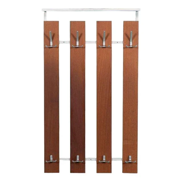 Vintage Hardwood Coat Rack