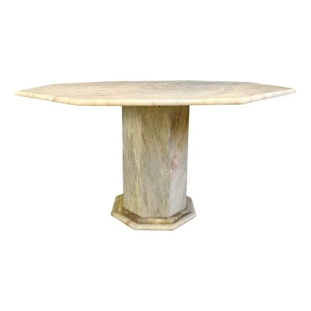 Vintage Italian Marble Dining Table, 1970s