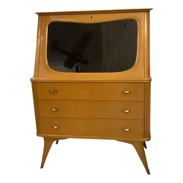 Vintage Italian Secretaire, 1950s