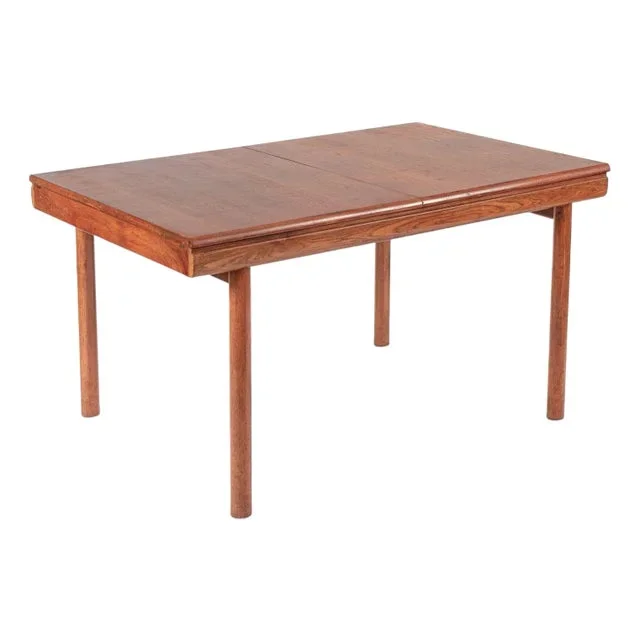 Vintage Mid Century English Teak Extension Dining Table by White & Newton