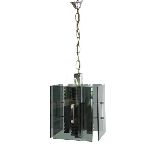 Vintage Pendant by Gaetano Sciolari, 1970s