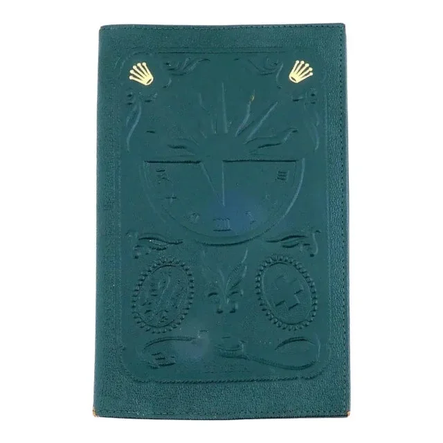 Vintage Swiss Rolex Leather Passport Cover