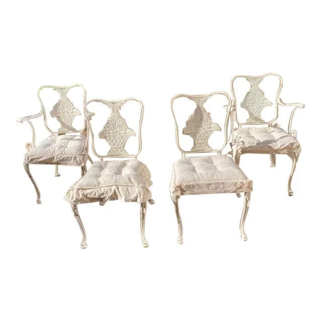 Vintage Woodard Chairs, Set of 4