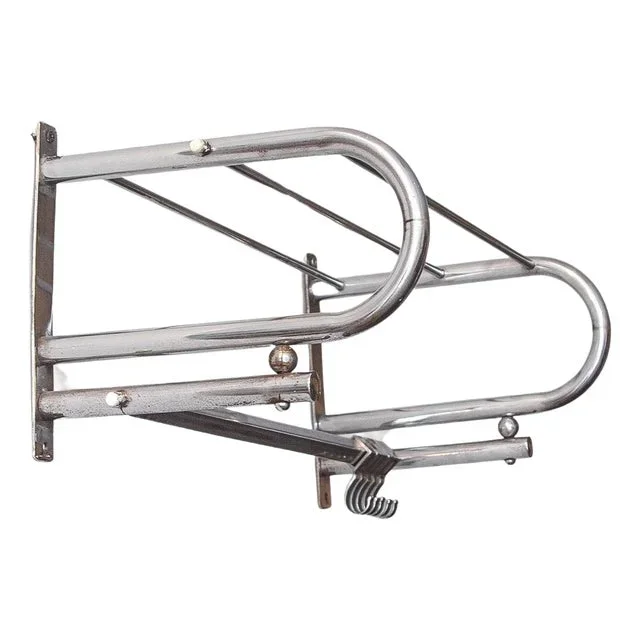 Wall Hanging Coat Rack in Chrome, 1950s