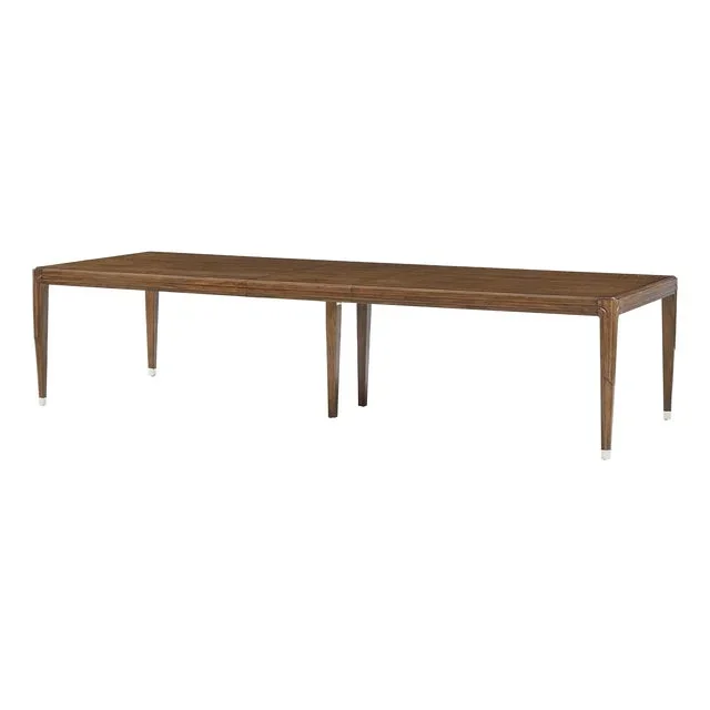 Walnut Art Deco Extension Dining Table