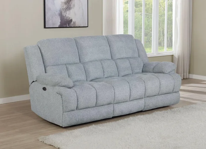 Waterbury Collection – Power Sofa – Grey