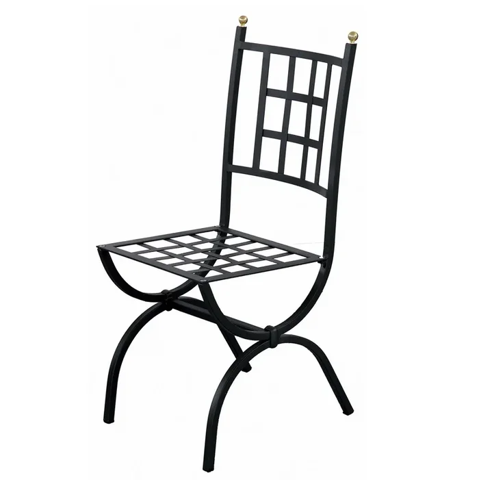 WROUGHT IRON CHAIR: Aurora Design